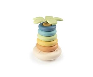 Smoby- Pyramide empilable, 7600140603, Multicolore