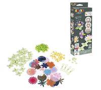 Smoby - Loisirs créatif - Recharges de 16 fleurs - Pour le Set de création d'objets décoratifs - Fabriqué en France