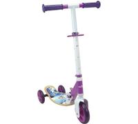 SMOBY - Reine des Neiges - Patinette 3 roues silencieuses - Guidon réglable - Trottinette enfant en bois et métal