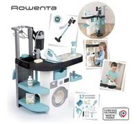 Smoby - Rowenta - Buanderie Enfant - Jeu D'Imitation - Sons Réalistes - 17 Accessoires Réalistes G