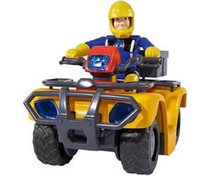 Smoby - Sam Le Pompier - Quad Mercure - 8 Accessoires + 1 Figurine Incluse - 109257657002