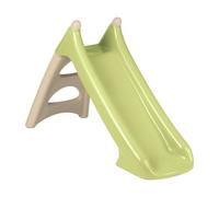 Smoby Life 7600820629 Toboggan Enfant XS Beige et Vert - Surface de Glissement 90 cm - Marches antidérapantes - Prise d'eau Cascade - Compact et Facile à Ranger - Convient à partir de 2 Ans