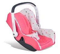 Smoby Siège auto Maxi Cosi - Siège auto avec anse au design original Maxi-Cosi - Accessoire pour poupées jusqu'à 42 cm - Pour enfants à partir de 3 ans - Rose, violet