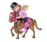 Smoby Simba - 105737464 - Evi Love - Poupée Enfant -Pony - 3 Couleurs - Coloris Aléatoire