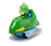 Smoby Véhicule Majorette Pyjamasques GluGlu G – Figurine incluse, roues libres