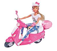 Simba - Hello Kitty - Steffi Love Scooter - Poupée Mannequin 29cm + Casque - 109283024