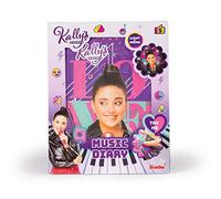 Smoby Simba - Kally's Mashup - Journal Musical - 66 Pages - Journal Intime avec Couverture Lumineuse et Fonctions Sonores - Piles Incluses - 109413005