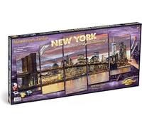 Smoby Simba - Schipper - New York - Kit de Peinture par Numéros - Acrylique - 5 Toiles - Structure en Lin - 609450806