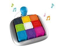 Smoby Smart - Cubes Malins - Jouet d'Eveil Interactif - Dès 24 Mois - Apprentissage Couleurs et Chiffres - 190102WEB