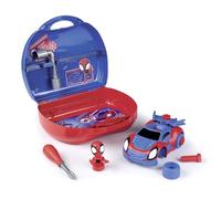 Smoby Spidey Mallette à Outils, 7600360910, Rouge/Bleu