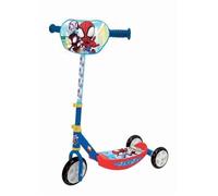 Smoby - Spidey - Patinette 3 roues silencieuses - Structure métal - Trottinette enfant guidon réglable