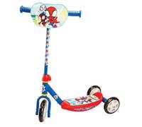 Smoby Patinette Spidey 3 roues, guidon ajustable, structure métal – Dès 3 ans