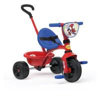 Smoby - Spidey - Tricycle Be Fun - Vélo Enfant Evolutif - Canne Parentale Réglable et Amovible - A Partir de 15 Mois Jusqu'à 4 Ans - Fabrication Espagnole