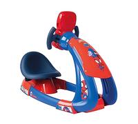 Smoby - Spidey - V8 Driver - Simulateur de conduite pour enfant - Siège ajustable - Sons et lumières - Piles non incluses