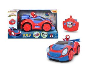 SMOBY - Spidey - Voiture radiocommandée - 17cm - Figurine Spidey incluse