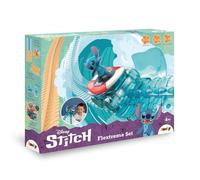 Smoby - Stitch - FleXtreme - 4 mètres 40 de Circuit de Voiture - 184 Pistes Flexibles et Modulables + 1 Véhicule Stitch Effets Lumineux - Piles Incluses - A Partir de 4 Ans