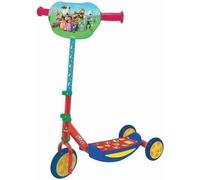 SMOBY - Super Mario - Patinette 3 roues silencieuses - Strucure métale - Petite trottinette avec guidon réglable