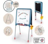 Smoby Tableau noir magnétique en métal