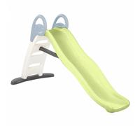 Smoby Toboggan Life Funny – Glisse 2 m, marches antidérapantes, anti-UV, matière recyclée, dès 2 ans