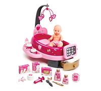Smoby toys - 220317 - Baby Nurse Nursery Electronique + Poupon -