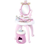 Smoby Toys- Disney Princess Coiffeuse 2 En 1, Modulable Nombreux Rangements + 10 Accessoires Inclus
