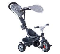Smoby - Tricycle Baby Driver Plus Gris - Vélo Evolutif Enfant Dès 10 Mois - Roues Silencieuses - Frein de Parking - 741502