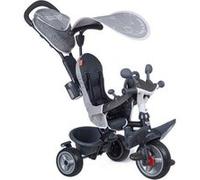 Smoby - Tricycle Baby Driver Plus Gris - Velo Evolutif Enfant Des 10 Mois - Roues Silencieuses - Frein de Parking Gris G