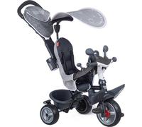 SMOBY Tricycle enfant évolutif Baby Driver Plus - Structure métal - Gris