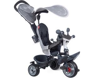 SMOBY Tricycle enfant évolutif Baby Driver Plus - Structure métal - Gris