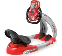 Smoby - V8 Driver - Simulateur de Conduite pour Enfant - Pilote de Course - Volant Electronique - Fonctions Boost et Marche Arrière - Sons et Lumières - A Partir de 3 Ans - Fabrication Française