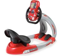 Smoby V8 Driver Simulateur de Conduite : Volant Électronique avec Sons, Lumières et Fonction Boost, dès 3 Ans