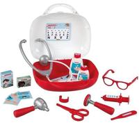 Smoby - Vanity Docteur - Malette avec poignée - 15 accessoires inclus - Fabrication française