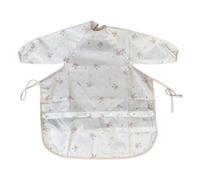 Smock de peinture pour bébé, tablier artistique portable et réglable, alimentation des nourrissons avec/sans protection des manches, alimentation des tout-petits