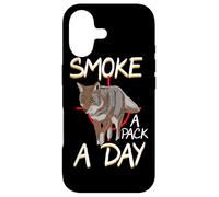 Smoke A Pack A Day Chasse au Coyote Loup Chacal Coque pour iPhone 17