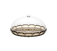 Guzzini Moule à gâteau VANITY avec cloche Smoke