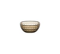 Guzzini - Vanity, récipient 16 cm, fumée, en Bio-based SAN et Bio-based SMMA - TERRA
