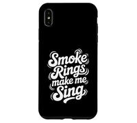 Smoke Rings Make Me Sing Meat Smoking Coque pour iPhone XS Max