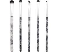 Smoke Show Lot De 5 Pinceaux De Maquillage Pour Le Visage Comprenant : Poudreblenderombresmoky Eye Et Lèvresnoir
