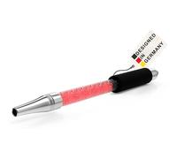 SMOKE2U Ice Bazooka Freeze Tip Embout buccal à glace de qualité supérieure dans différents designs Pour fumer froid et audacieux et prise en main confortable grâce au rembourrage (rouge/argent)