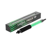 SMOKE2U Ice Bazooka Freeze Tip Embout buccal à glace de qualité supérieure dans différents designs Pour fumer froid et audacieux et prise en main confortable grâce au rembourrage (noir/vert)