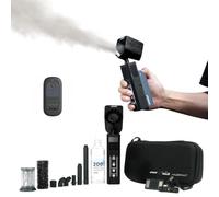 SmokeNINJA Pro HAZER KIT Machine à Fumée Mini avec Télécommande sans Fil | Machine à Fumée Portable, Brouillard Inoffensif, Pour Événements en Extérieur, Fêtes, Effets Spéciaux, Halloween