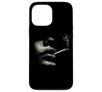 Smokers Lèvres Sensuel Minimal Face Line Coque pour iPhone 13 Pro Max