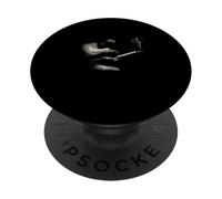 Smokers Lèvres Sensuel Minimal Face Line PopSockets PopGrip Adhésif