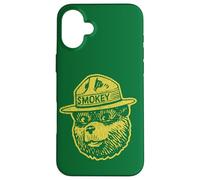Smokey Bear Keep Our Forests Green & Growing! Distressed Coque pour iPhone 16 Plus