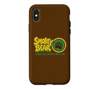 Smokey Bear Paw Always Be Careful with Fire Coque pour iPhone X/XS