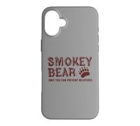 Smokey Bear Paw Retro Outdoor Typography Coque pour iPhone 16 Plus