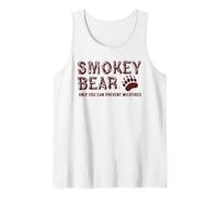 Smokey Bear Paw Retro Outdoor Typography Débardeur