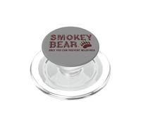 Smokey Bear Paw Retro Outdoor Typography PopSockets PopGrip pour MagSafe