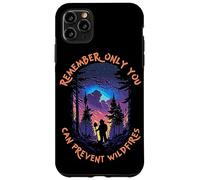 Smokey Bear Starry Night Scene Only You Can Prevent Wildfire Coque pour iPhone 11 Pro Max