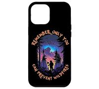 Smokey Bear Starry Night Scene Only You Can Prevent Wildfire Coque pour iPhone 12 Pro Max